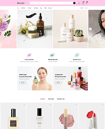 beauty cosmetics shopify