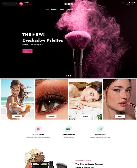 beauty cosmetics shopify
