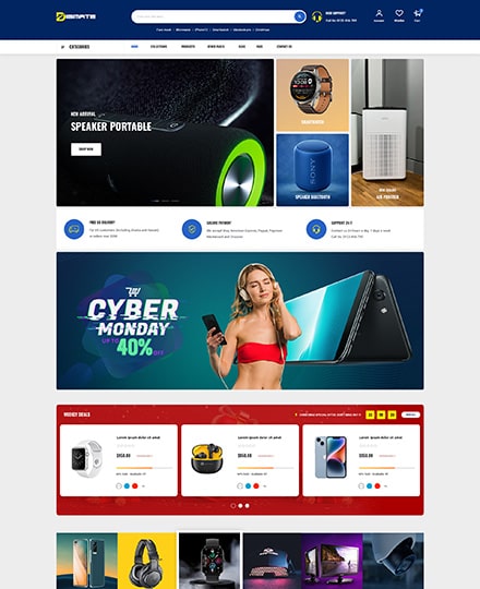 electronics shopify