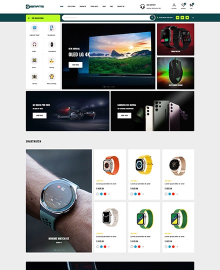 electronics shopify