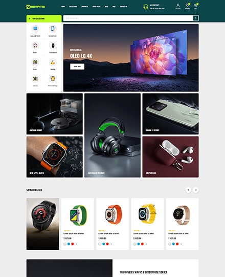 electronics shopify