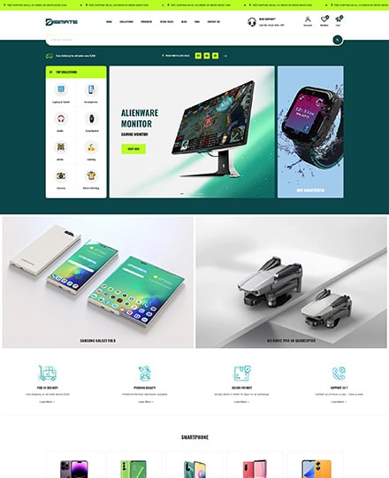 electronics shopify