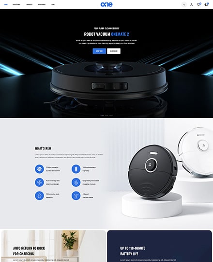 vacuum robot shopify