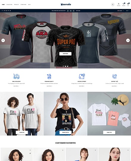 POD tshirt shopfiy
