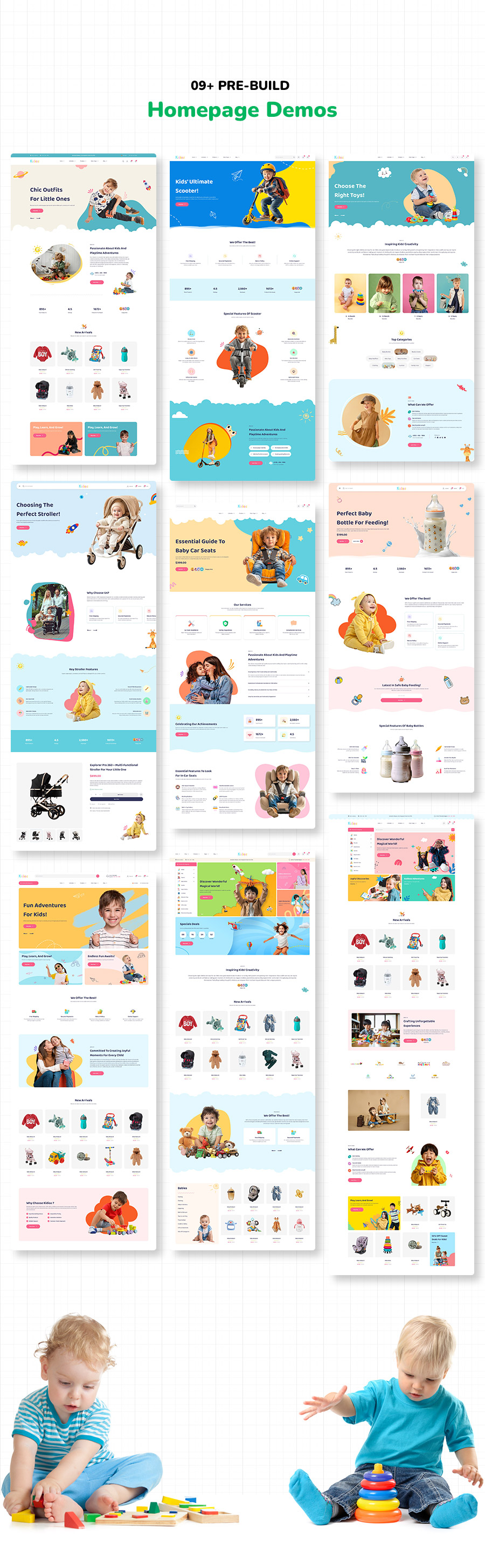 Kidioz - Baby Shop & Kid Store Shopify Theme