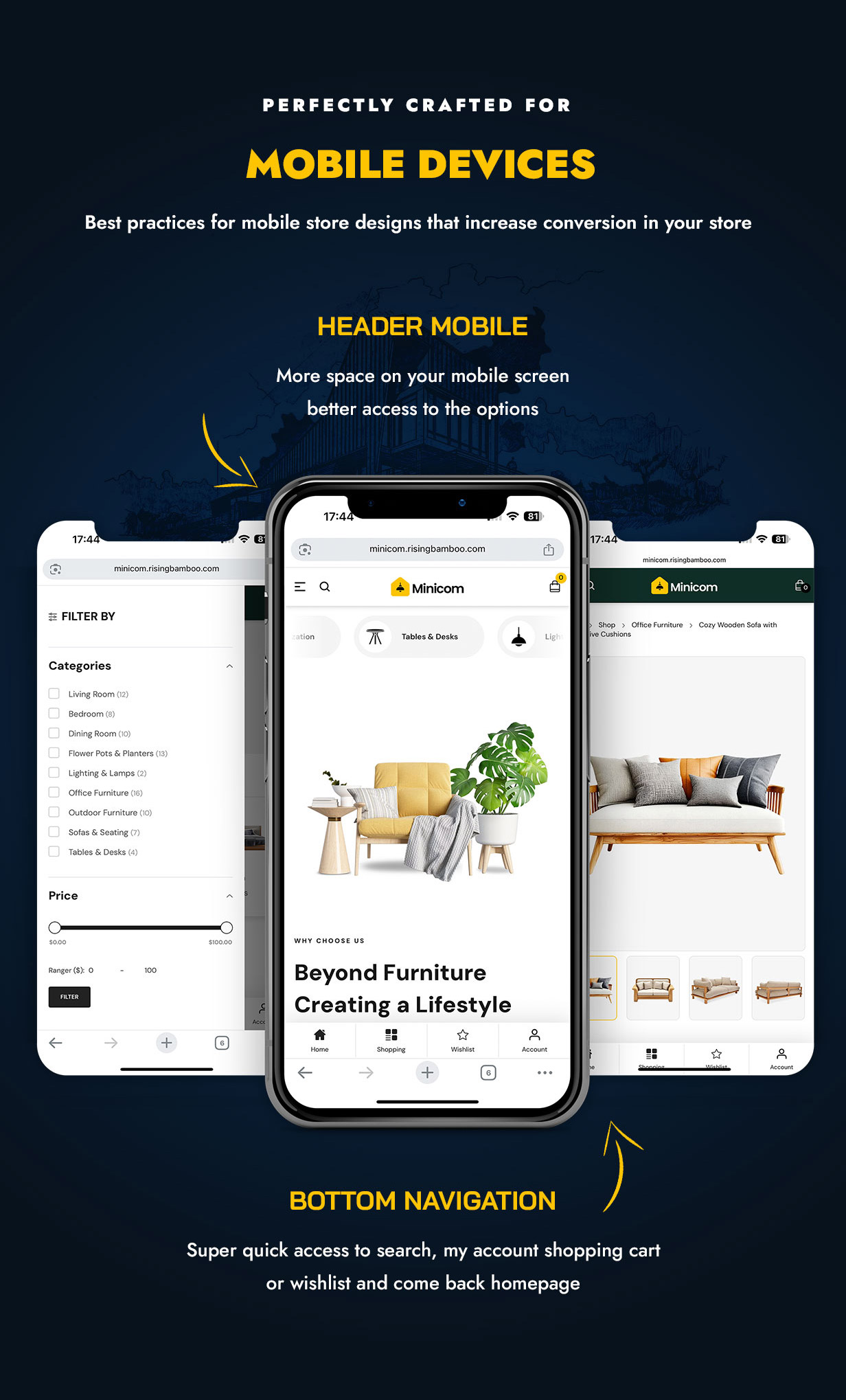 Minicom -  Furniture & Interior Store Shopify Theme