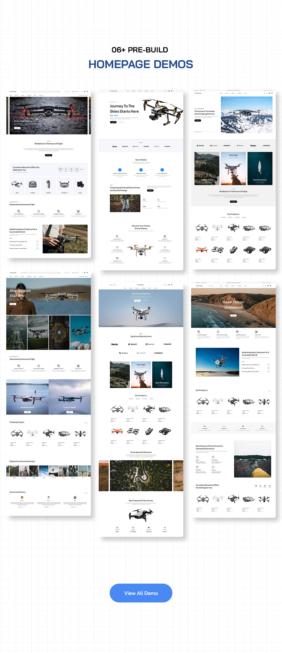 Skyhub - Drone & UAV Business Shopify Theme