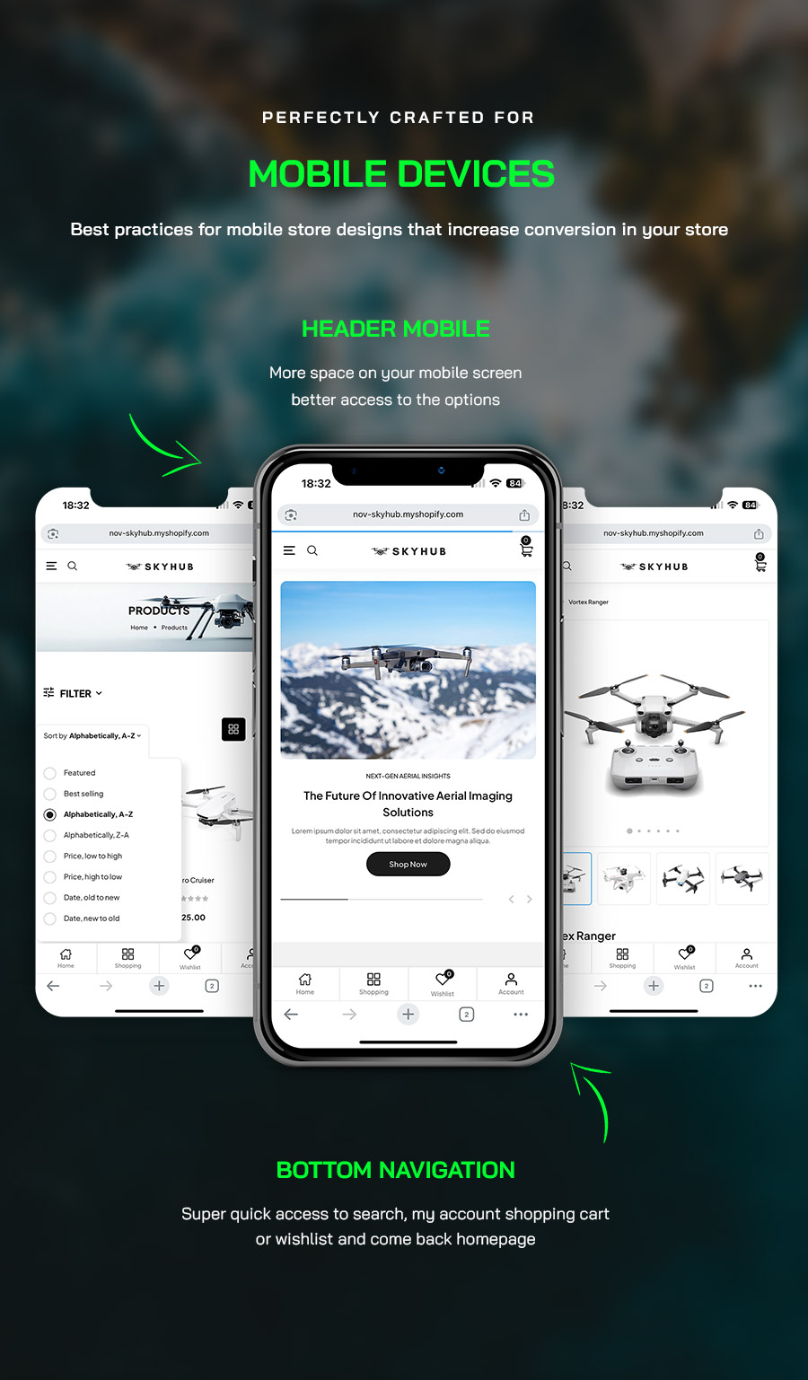 Skyhub - Drone & UAV Business Shopify Theme