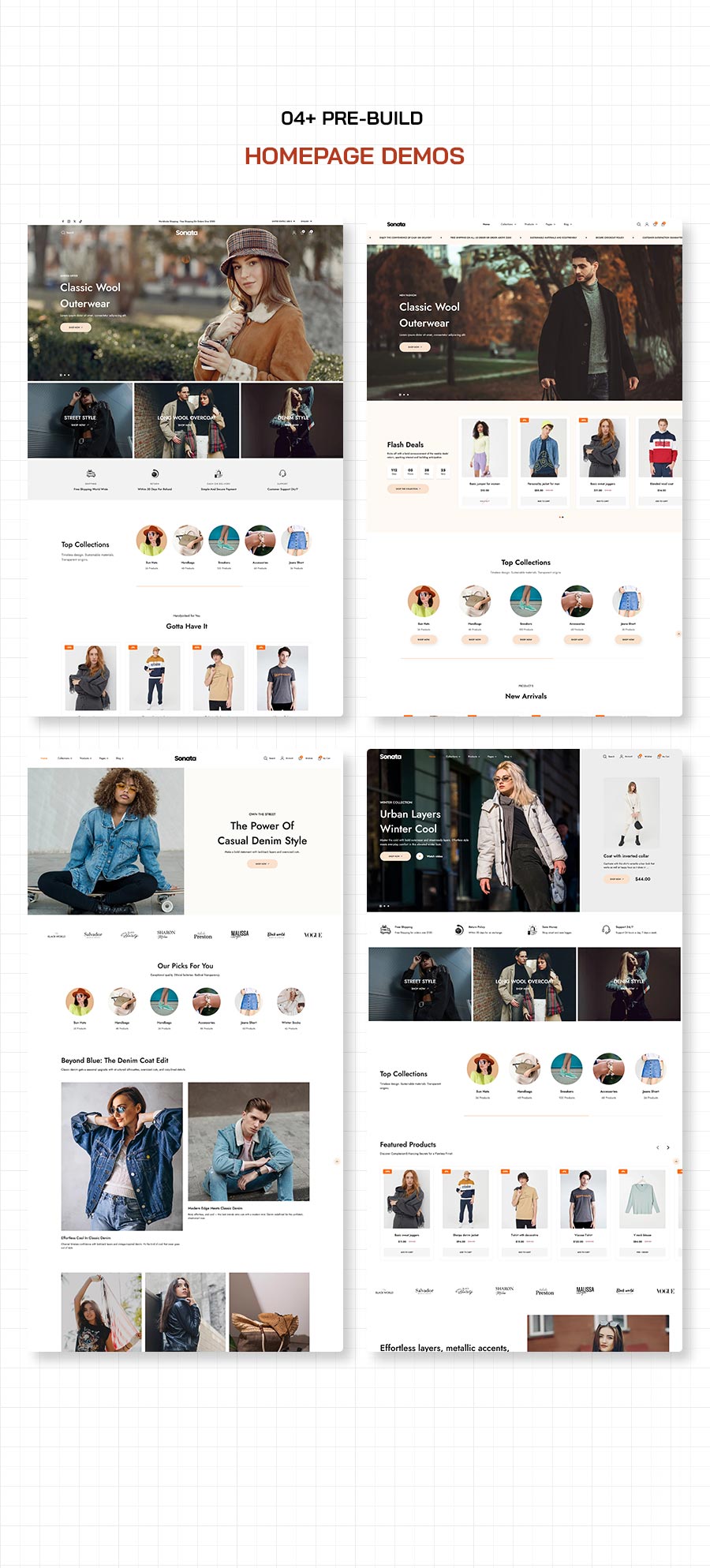 Sonata - Fashion & Clothes Shopify Theme