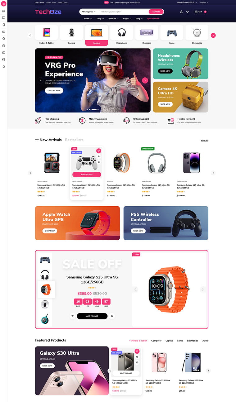 Electronics Store Shopify Theme