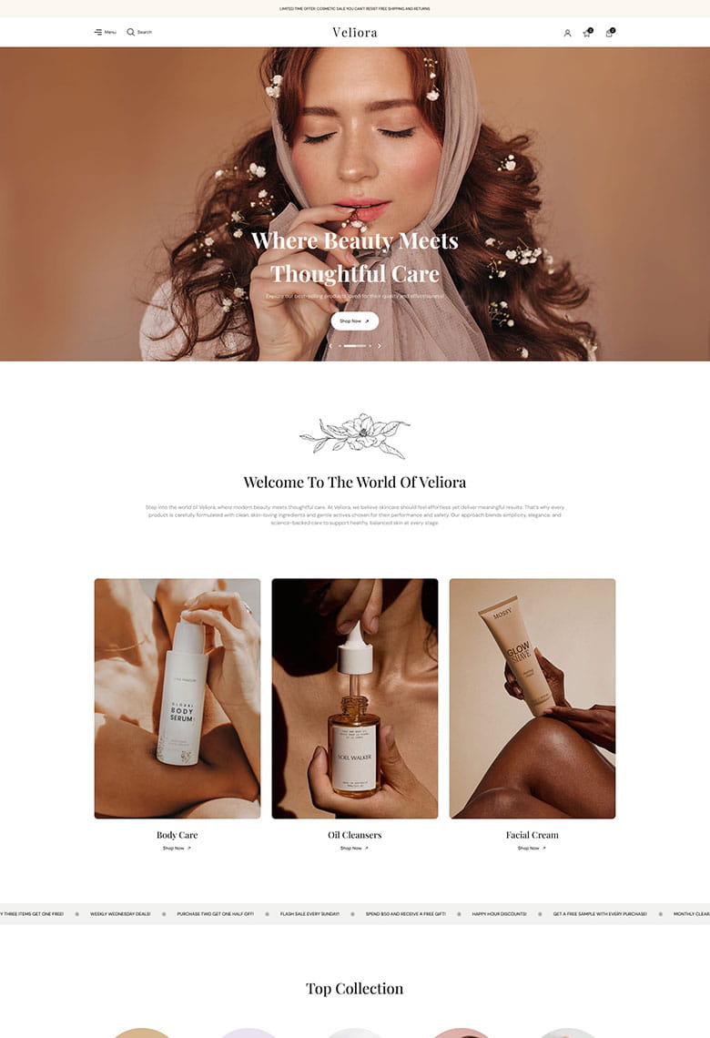Beauty and Cosmetics Shopify - 6