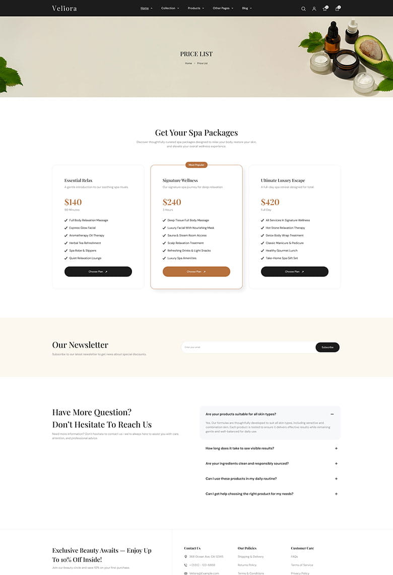 Beauty and Cosmetics Shopify - 9