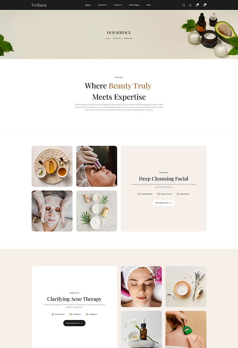 Beauty and Cosmetics Shopify - 3
