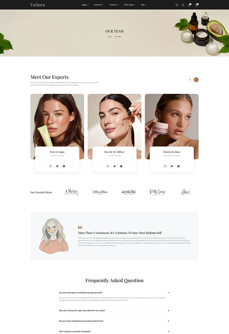 Beauty and Cosmetics Shopify - 8